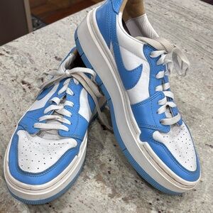 Nike Air Blue and White Women's Sneakers